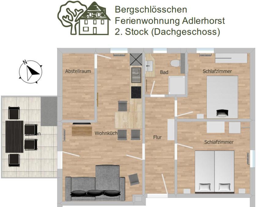 Bergschloesschen Edersee Waldeck  Exterior photo