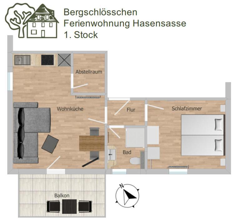 Bergschloesschen Edersee Waldeck  Exterior photo