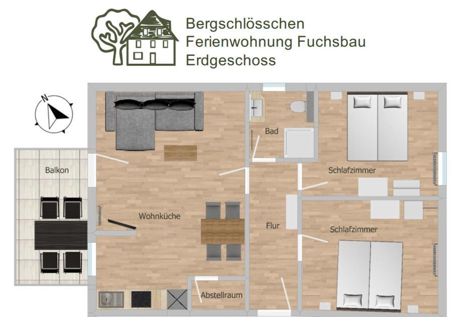 Bergschloesschen Edersee Waldeck  Exterior photo